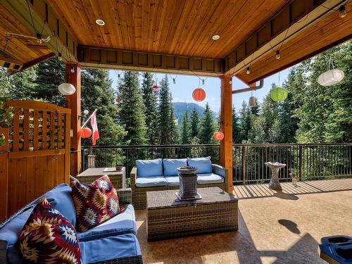 4101 Sundance Drive, Sun Peaks, BC - Outdoor With Deck Patio Veranda With Exterior