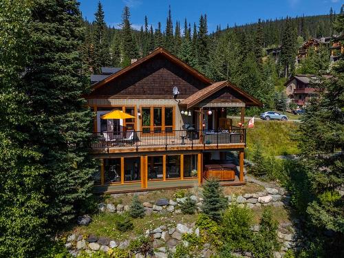 4101 Sundance Drive, Sun Peaks, BC - Outdoor With Deck Patio Veranda