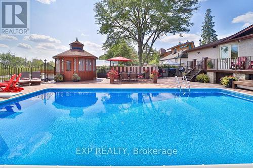 233 Sand Road, East Gwillimbury (Holland Landing), ON - Outdoor With In Ground Pool With Deck Patio Veranda With Backyard