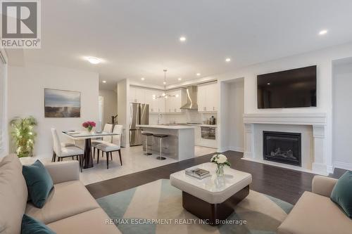 1261 Merton Road, Oakville (Glen Abbey), ON - Indoor Photo Showing Living Room With Fireplace