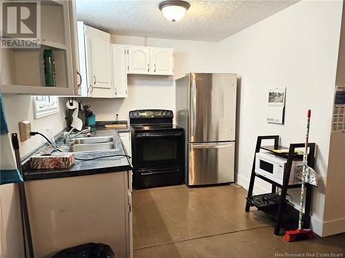 7719 Route 8, New Bandon, NB - Indoor Photo Showing Kitchen With Double Sink