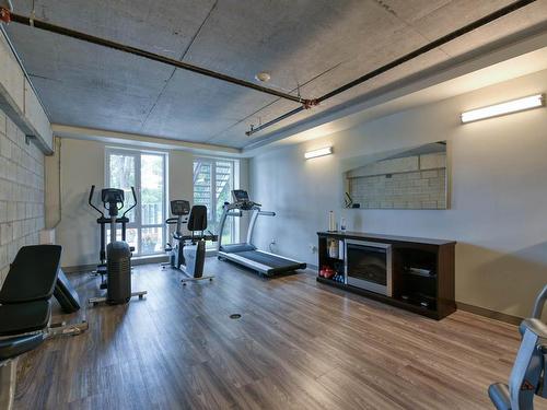 Exercise room - 801-510 Boul. Des Prairies, Laval (Laval-Des-Rapides), QC - Indoor Photo Showing Gym Room