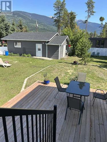 1250 9Th Avenue, Valemount, BC - Outdoor With Deck Patio Veranda