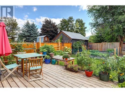 2890 Jarvis Street, Armstrong, BC - Outdoor With Deck Patio Veranda With Backyard