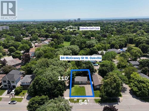 84 Mccraney Street W, Oakville, ON - Outdoor With View