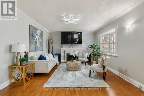 216 Morningside Avenue, Toronto (West Hill), ON - Indoor Photo Showing Living Room With Fireplace