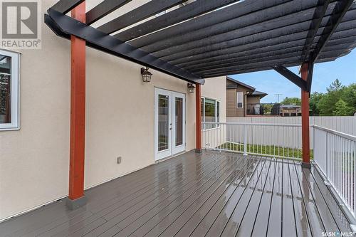 203 Zimmer Crescent, Saskatoon, SK - Outdoor With Deck Patio Veranda With Exterior