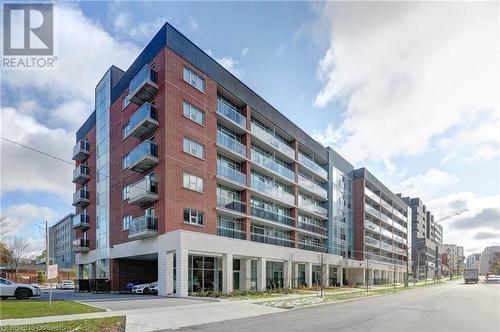 308 Lester Street Unit# 215, Waterloo, ON - Outdoor With Facade