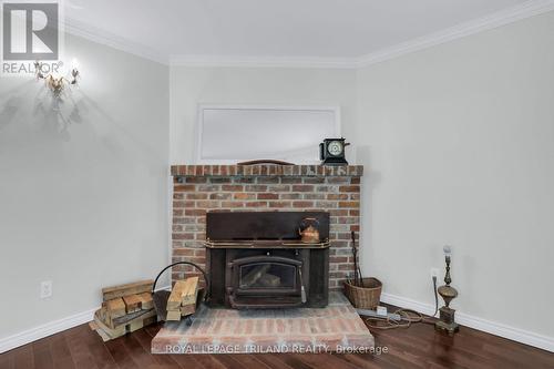 15772 Turin Line, Chatham-Kent, ON - Indoor Photo Showing Living Room With Fireplace