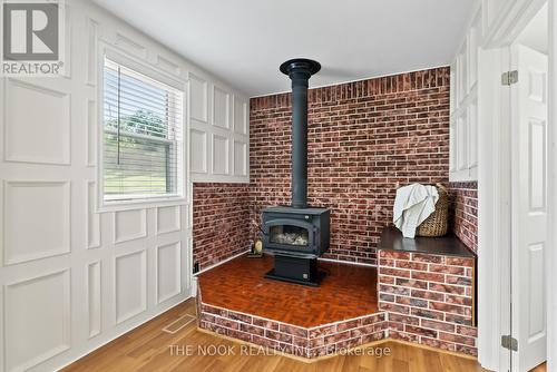 2359 Baseline Road W, Clarington (Bowmanville), ON - Indoor Photo Showing Other Room With Fireplace