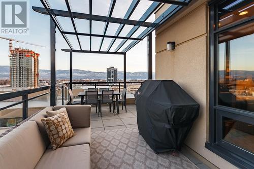 1395 Ellis Street Unit# 902, Kelowna, BC - Outdoor With Deck Patio Veranda With View With Exterior