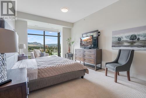 1395 Ellis Street Unit# 902, Kelowna, BC - Indoor Photo Showing Bedroom