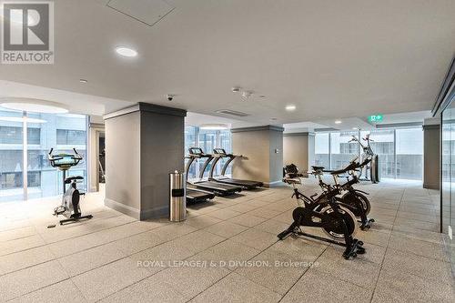 2306 - 188 Cumberland Street, Toronto, ON - Indoor Photo Showing Gym Room