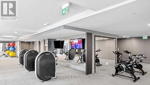 2306 - 188 Cumberland Street, Toronto, ON - Indoor Photo Showing Gym Room