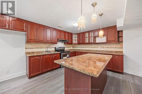 494 Rougewalk Drive, Pickering, ON - Indoor Photo Showing Kitchen With Double Sink