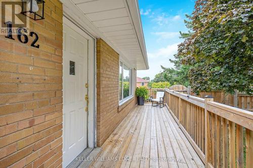 162 Prince Charles Drive, Halton Hills (Georgetown), ON - Outdoor With Deck Patio Veranda With Exterior