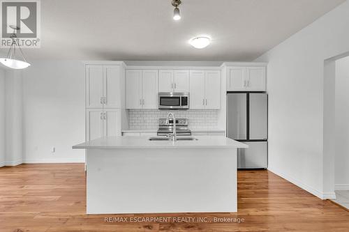 1318 Caen Avenue, Woodstock, ON - Indoor Photo Showing Kitchen With Upgraded Kitchen