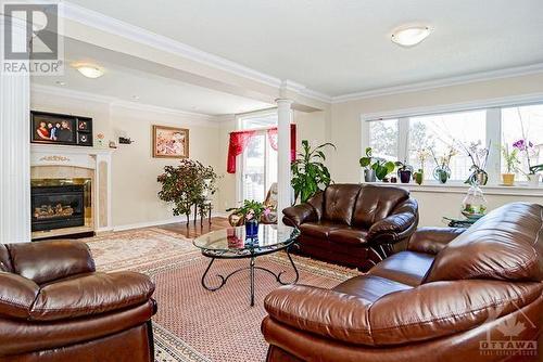 986 Laporte Street, Ottawa, ON - Indoor Photo Showing Living Room With Fireplace