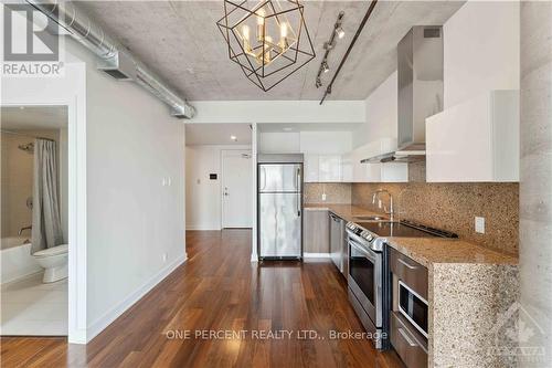 618 - 360 Mcleod Street, Ottawa, ON - Indoor Photo Showing Kitchen With Upgraded Kitchen