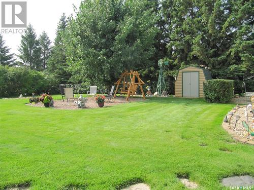 5001 Westview Crescent, Edam, SK - Outdoor With Backyard