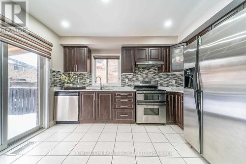 59 Luella Crescent, Brampton, ON - Indoor Photo Showing Kitchen With Upgraded Kitchen