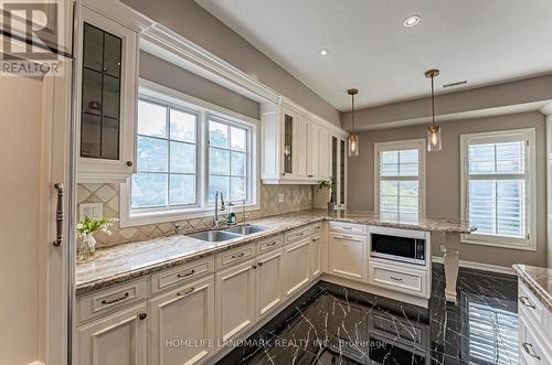 10 Cole Millway, Toronto, ON - Indoor Photo Showing Kitchen With Double Sink