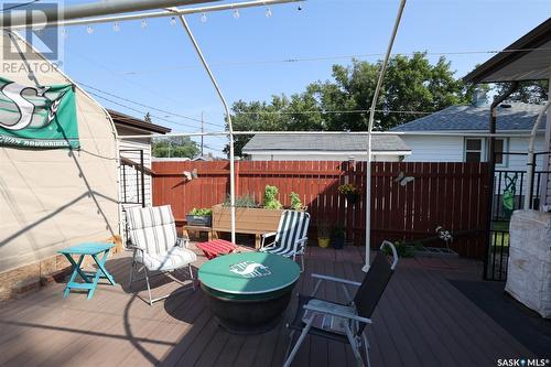 2322 Mackay Street, Regina, SK - Outdoor With Deck Patio Veranda With Exterior