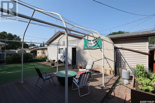 2322 Mackay Street, Regina, SK - Outdoor With Deck Patio Veranda With Exterior