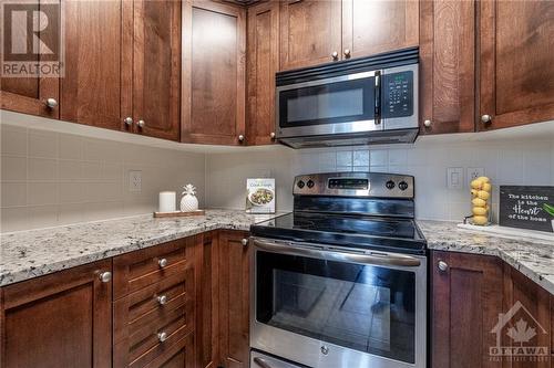 1201 Ohio Street Unit#203, Ottawa, ON - Indoor Photo Showing Kitchen With Upgraded Kitchen