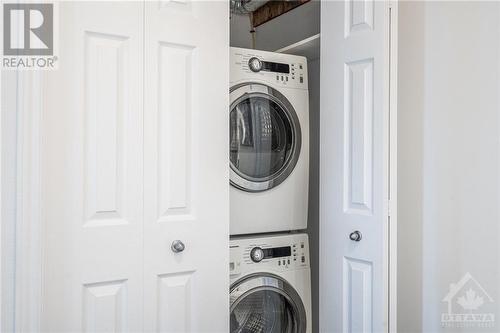 In unit laundry - 1201 Ohio Street Unit#203, Ottawa, ON - Indoor Photo Showing Laundry Room