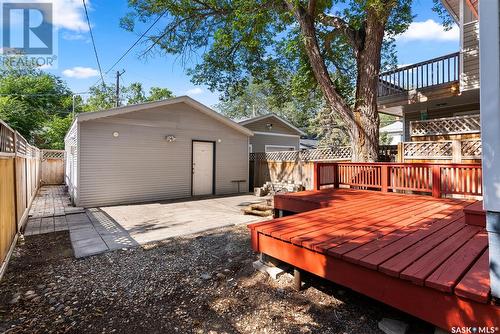 2028 Elphinstone Street, Regina, SK - Outdoor With Deck Patio Veranda With Exterior