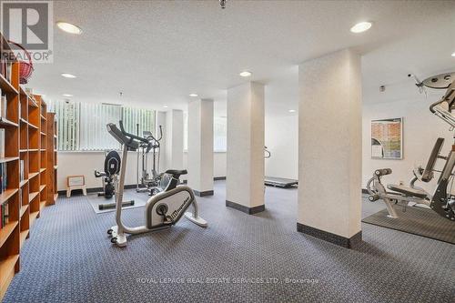 702 - 1230 Marlborough Court, Oakville (College Park), ON - Indoor Photo Showing Gym Room