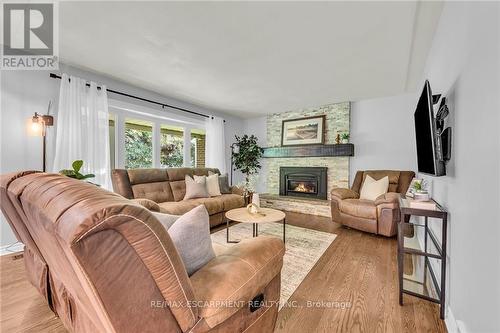 2013 #24 Highway E, Norfolk, ON - Indoor Photo Showing Living Room With Fireplace