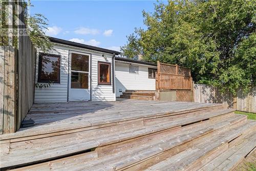 Back deck - 840 Stewart Boulevard, Brockville, ON - Outdoor With Exterior