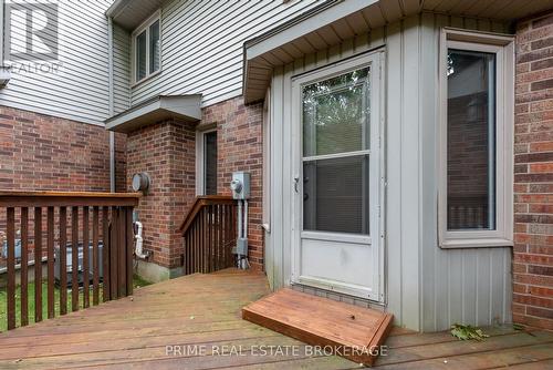 8 - 70 Sunnyside Drive, London, ON - Outdoor With Deck Patio Veranda With Exterior