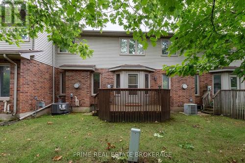 8 - 70 Sunnyside Drive, London, ON - Outdoor With Deck Patio Veranda