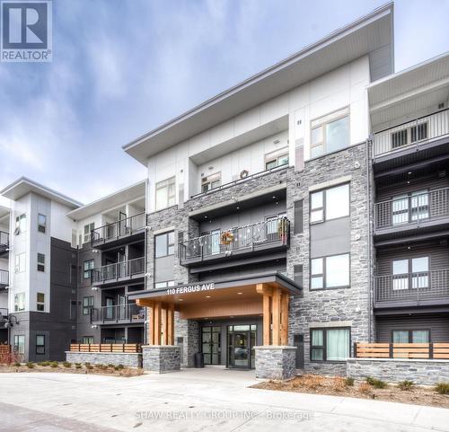 416 - 110 Fergus Avenue, Kitchener, ON - Outdoor With Facade