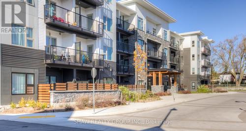 416 - 110 Fergus Avenue, Kitchener, ON - Outdoor With Facade