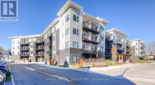 416 - 110 Fergus Avenue, Kitchener, ON - Outdoor With Facade