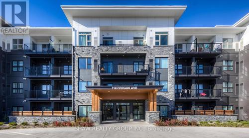 416 - 110 Fergus Avenue, Kitchener, ON - Outdoor With Facade