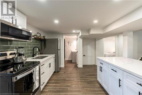 369 Mill Street, Kitchener, ON - Indoor Photo Showing Kitchen With Double Sink