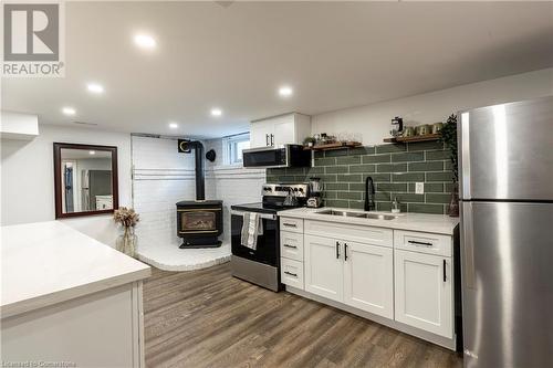 369 Mill Street, Kitchener, ON - Indoor Photo Showing Kitchen With Double Sink