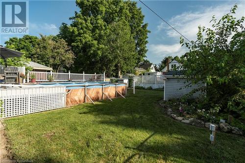 369 Mill Street, Kitchener, ON - Outdoor With Above Ground Pool