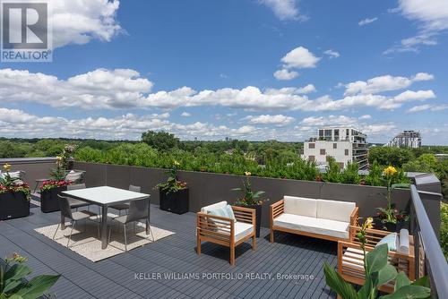 606 - 1285 Queen Street E, Toronto (Greenwood-Coxwell), ON - Outdoor With Deck Patio Veranda With View