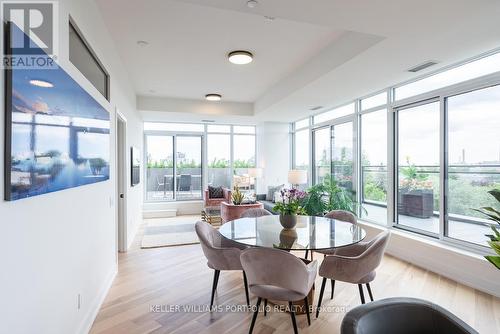 606 - 1285 Queen Street E, Toronto (Greenwood-Coxwell), ON - Indoor Photo Showing Dining Room