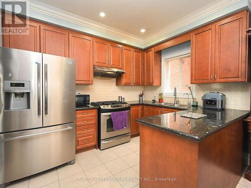 112 Stoneylake Avenue, Brampton, ON - Indoor Photo Showing Kitchen With Double Sink