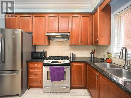 112 Stoneylake Avenue, Brampton, ON - Indoor Photo Showing Kitchen With Double Sink