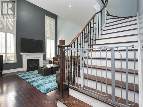 112 Stoneylake Avenue, Brampton, ON - Indoor Photo Showing Other Room With Fireplace