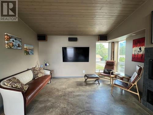 126 Riverdale Drive, Enderby, BC - Indoor Photo Showing Other Room With Fireplace