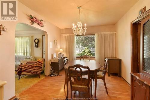 1561 Armanda Street, Windsor, ON - Indoor Photo Showing Dining Room